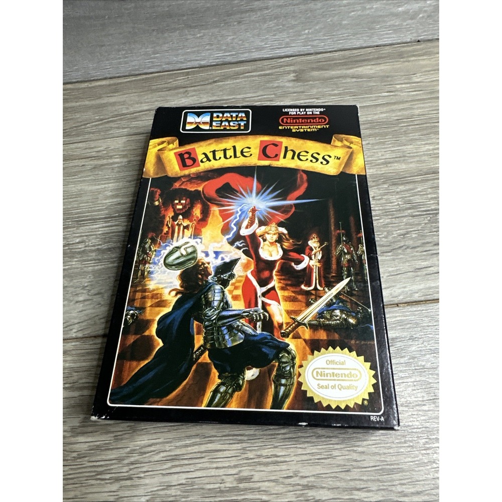 Battle Chess (Nintendo Entertainment System 1990) CIB Complete In Box - Picture 9 of 16